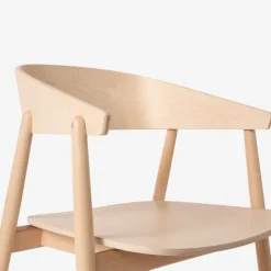 Andersen Furniture AC2 Stol Hvidpigmenteret Mat Lakeret Bøg