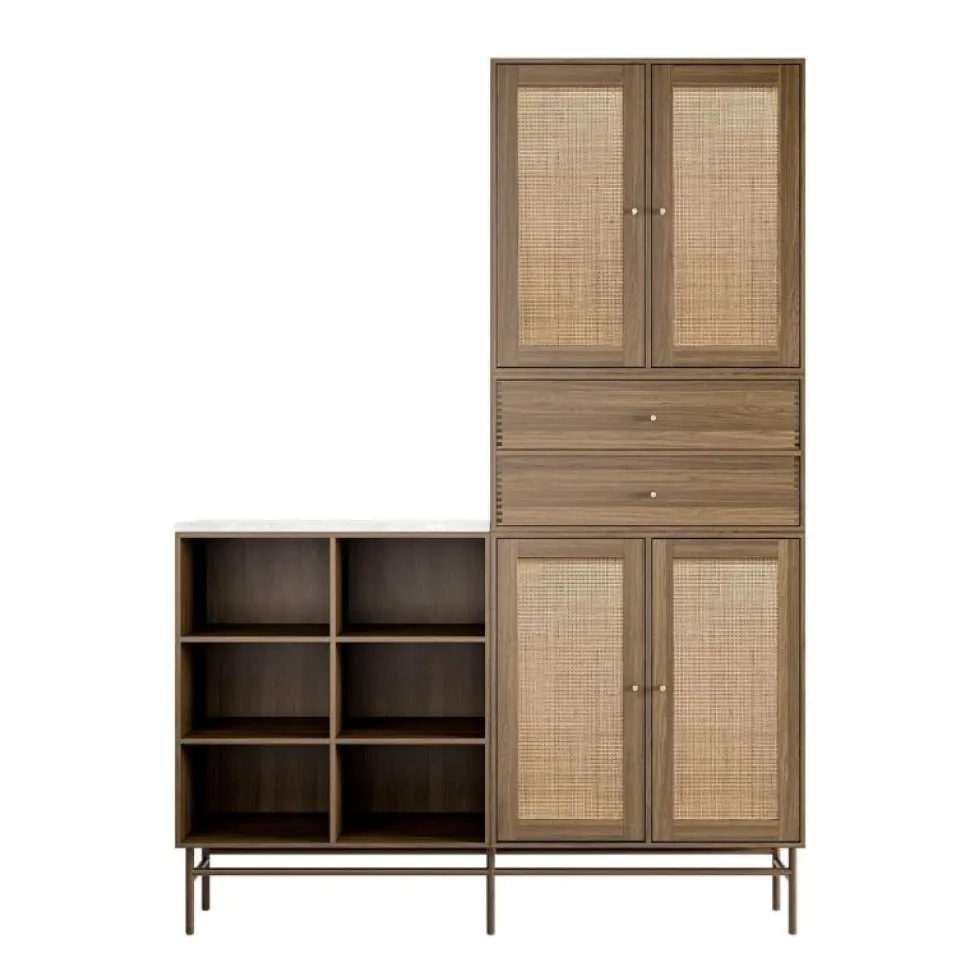 ATBO Garderobe Modul 102 Valnød