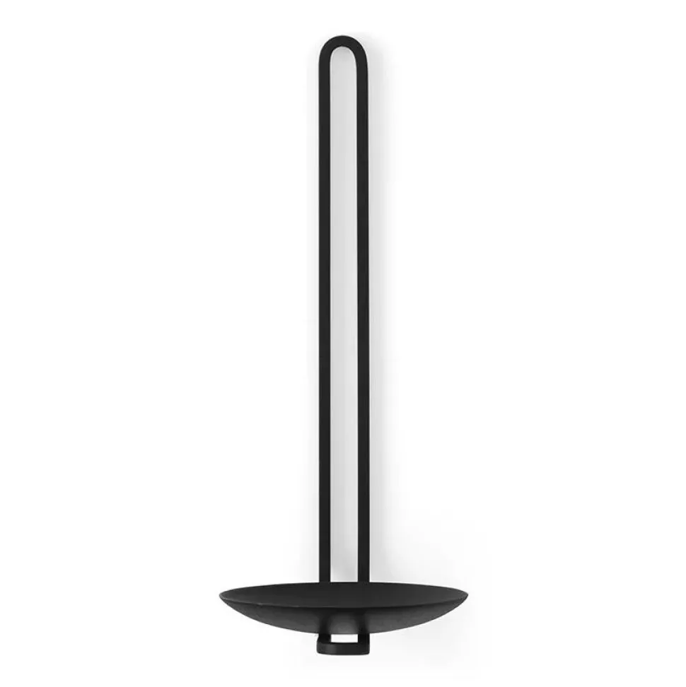 Audo Copenhagen Clip Wall Tealight Candle Holder Black