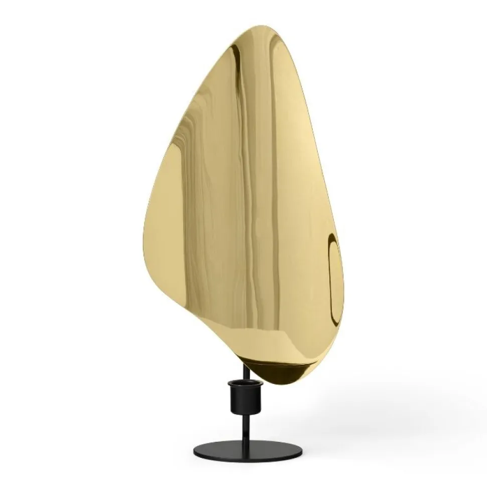 Audo Copenhagen Flambeau Lysestage Messing H34