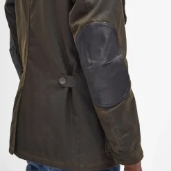 Barbour Ogston Waxed Jacket Olive