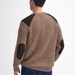 Barbour Raisthorpe Crew Neck Jumper Stone