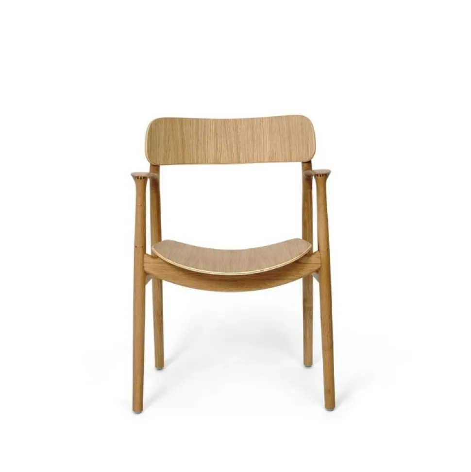 Bent Hansen Asger Spisebordsstol Eg/Lys Olie