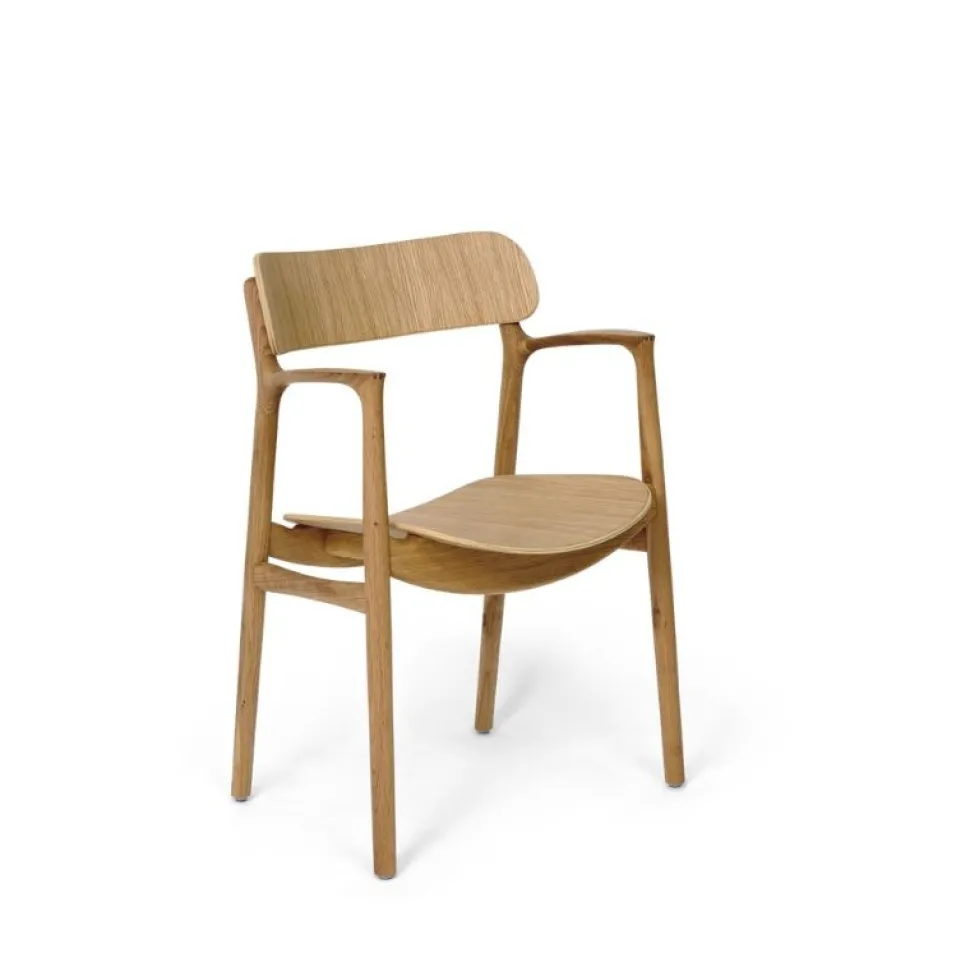 Bent Hansen Asger Spisebordsstol Eg/Lys Olie