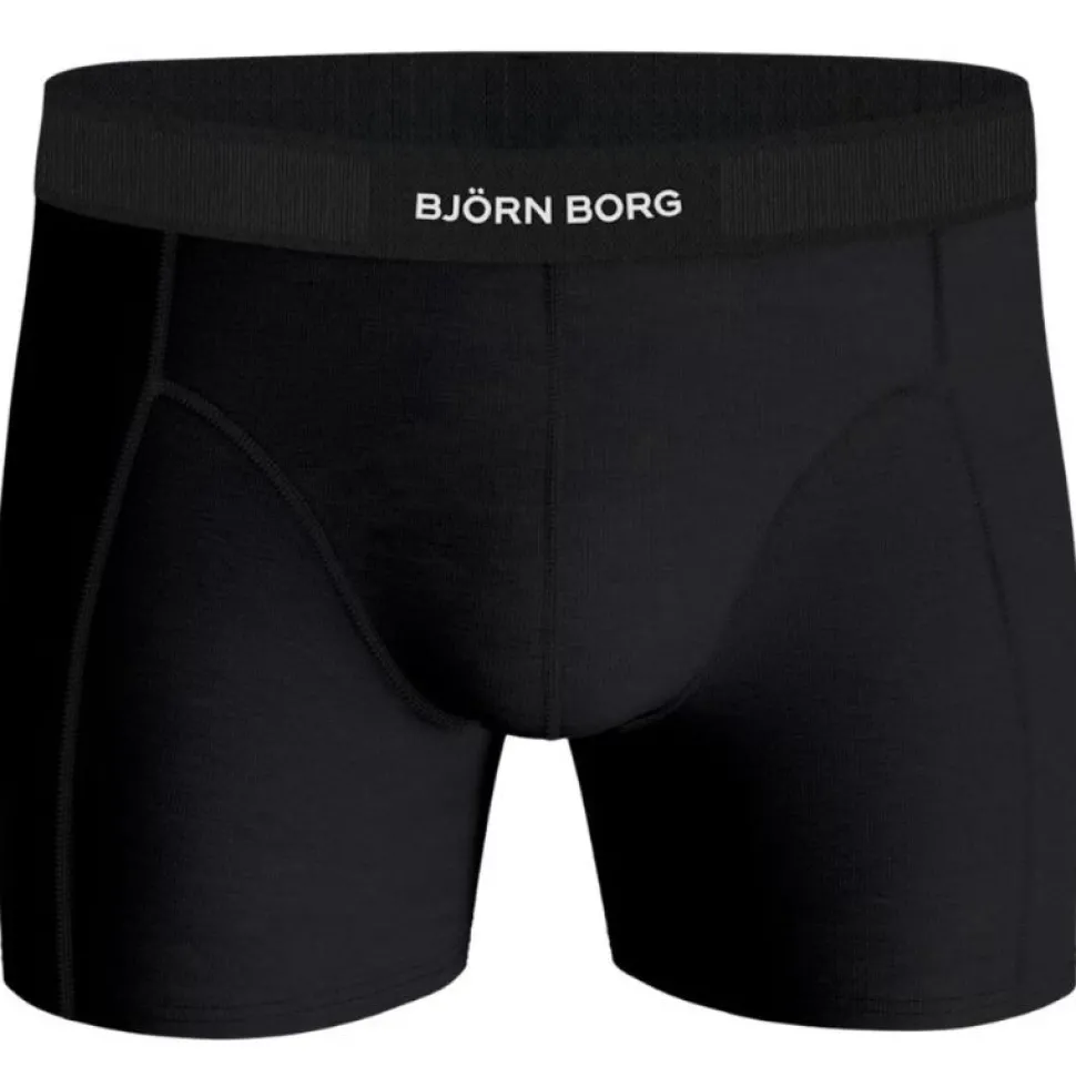 Björn Borg Lyocell Boxer 2-Pack Boxershorts Sort / Grøn