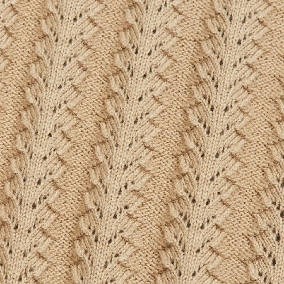 Blue De Génes Compra Open Polo Knit Khaki