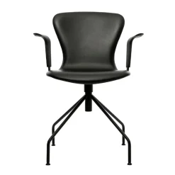 Bruunmunch PLAY Arm Chair Swing Sort Hero Læder