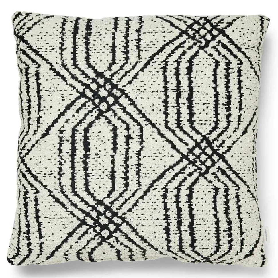 Compliments Astro Cushion Black 50x50 cm