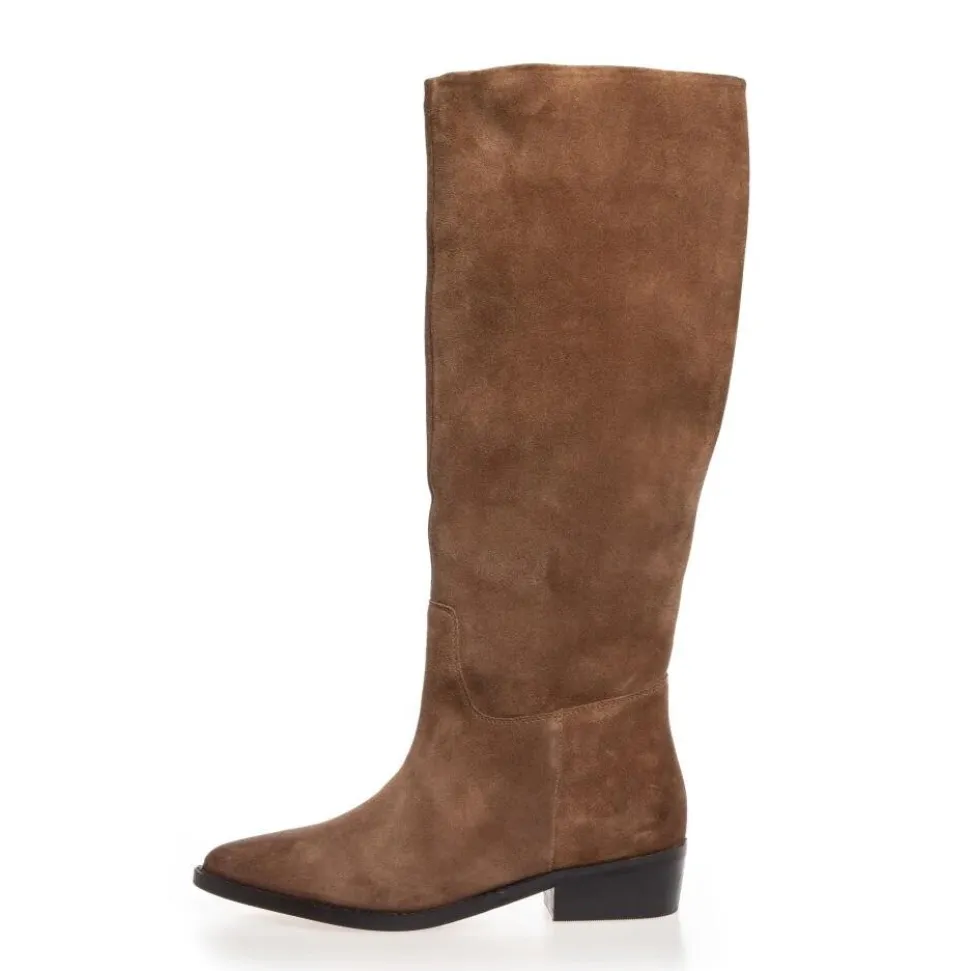 Copenhagen Shoes The Note Boot Cognac Suede