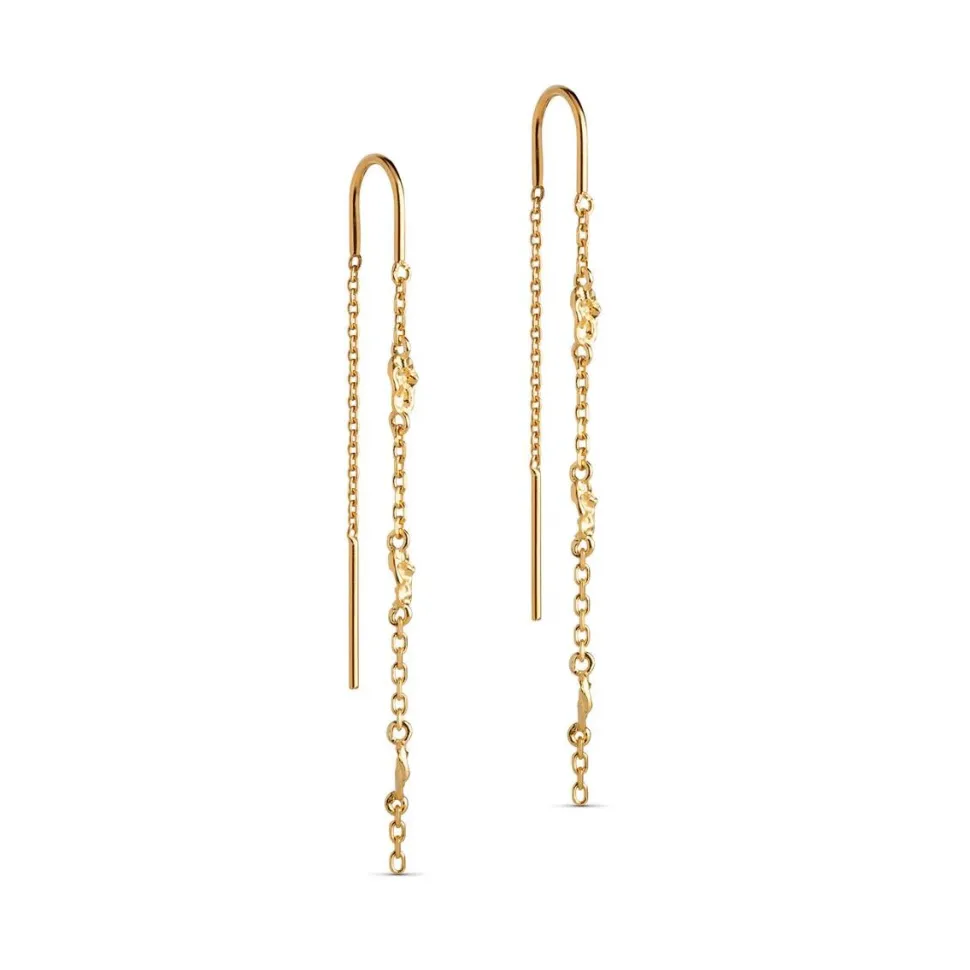 Enamel Copenhagen Earrings Kia Gold-Plated