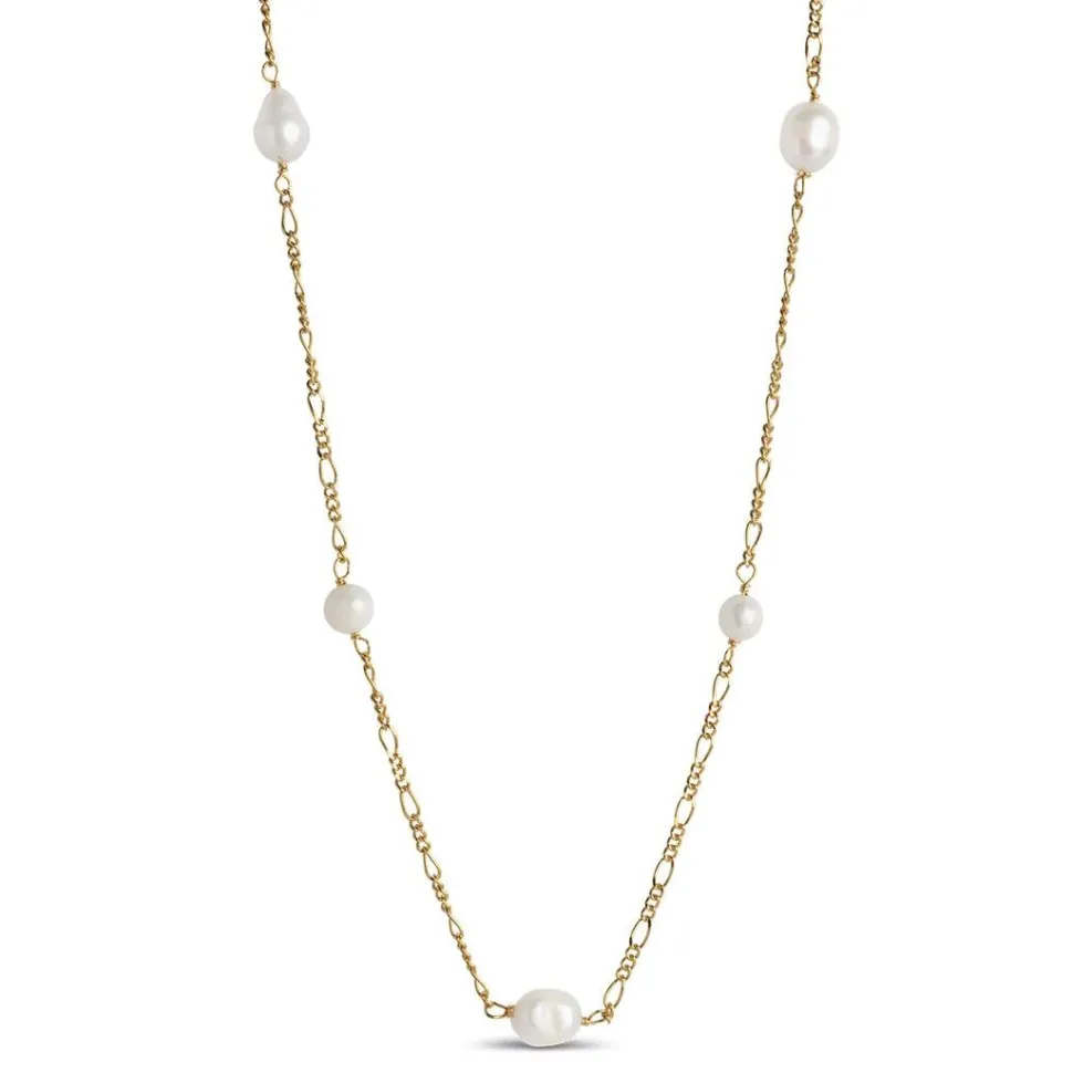 Enamel Copenhagen Necklace Brielle Gold-Plated