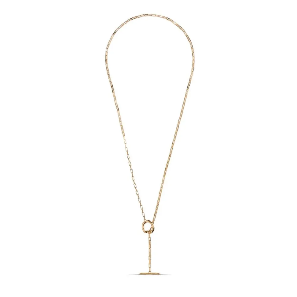 Enamel Copenhagen Necklace Noel Gold-Plated