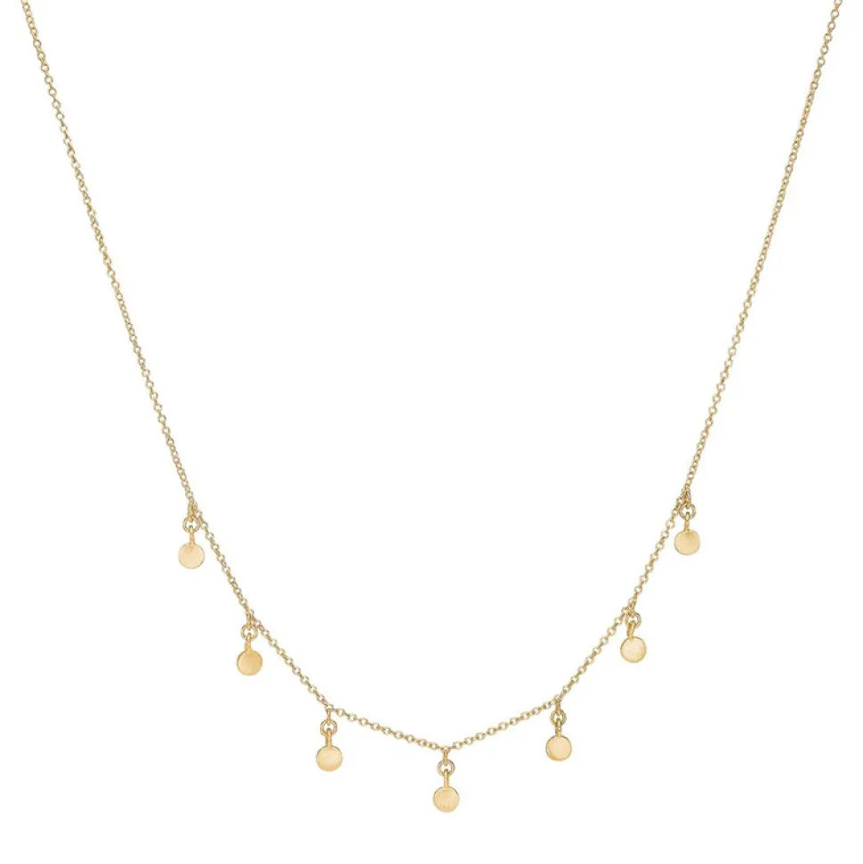 Enamel Copenhagen Raindrops Choker Gold-Plated