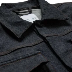 ET AL Driver Jacket Raw Denim Dark Blue