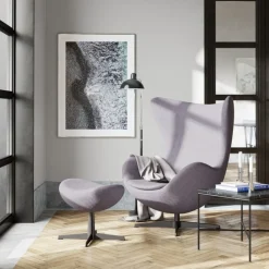 Fritz Hansen 3316 Ægget Lænestol Stof