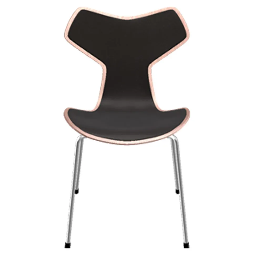 Fritz Hansen 3130 Grand Prix Stol Forsidepolstret Læder