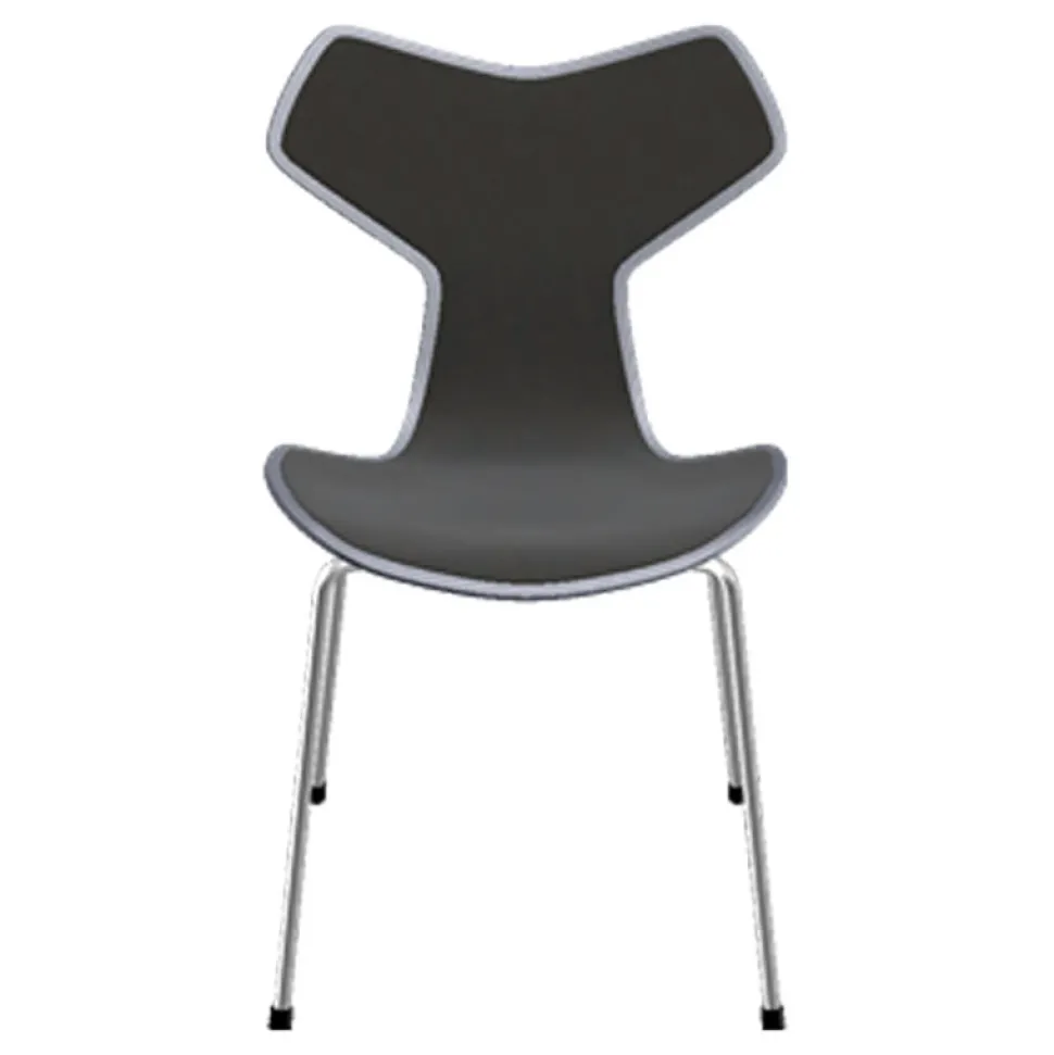 Fritz Hansen 3130 Grand Prix Stol Forsidepolstret Læder