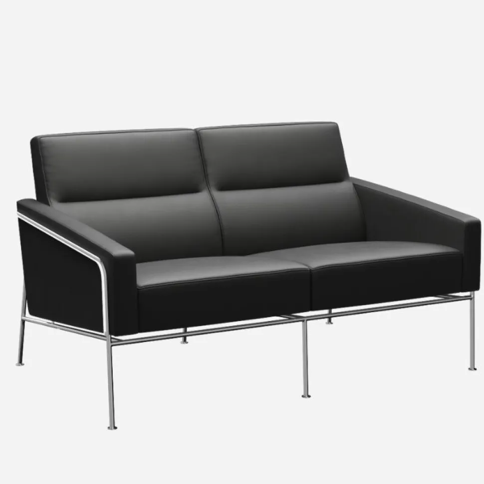 Fritz Hansen 3302 Sofa 2-Pers Essential Læder