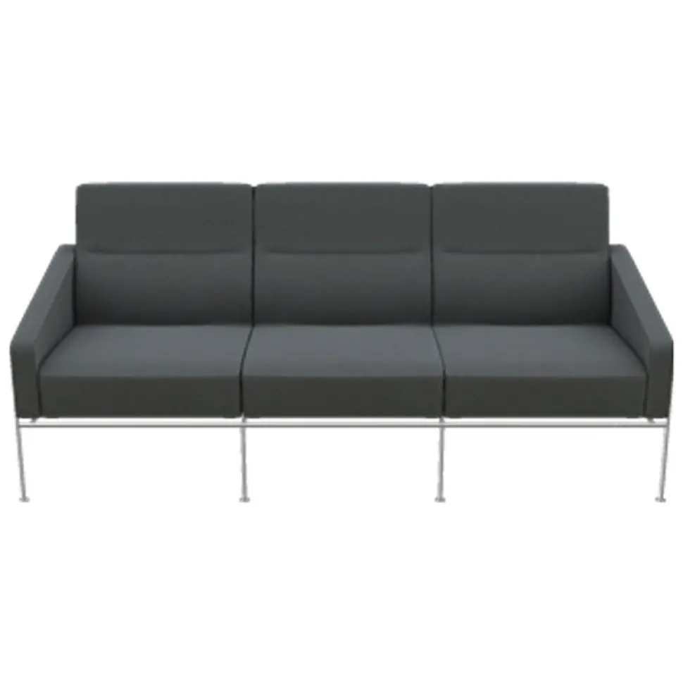 Fritz Hansen 3303 Sofa 3-Pers Stof