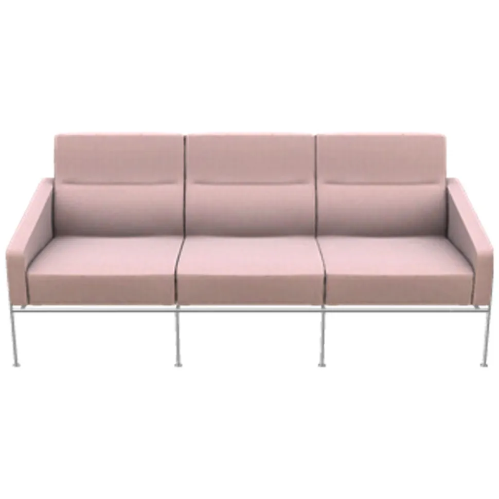 Fritz Hansen 3303 Sofa 3-Pers Stof