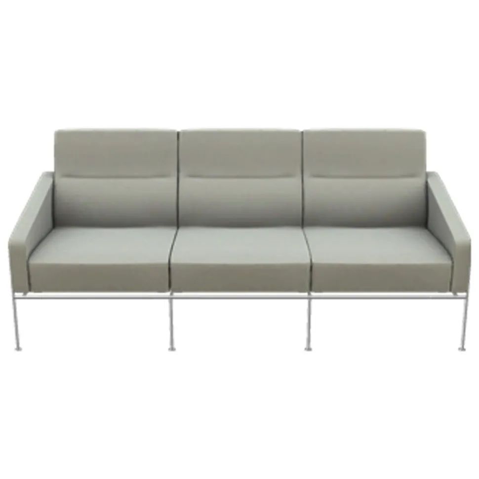 Fritz Hansen 3303 Sofa 3-Pers Stof