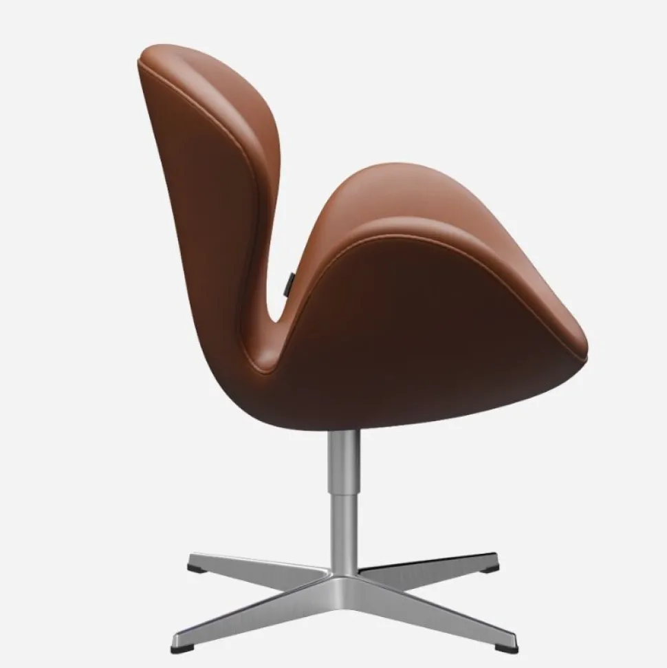 Fritz Hansen 3320 Svanen Valnød Essential Læder