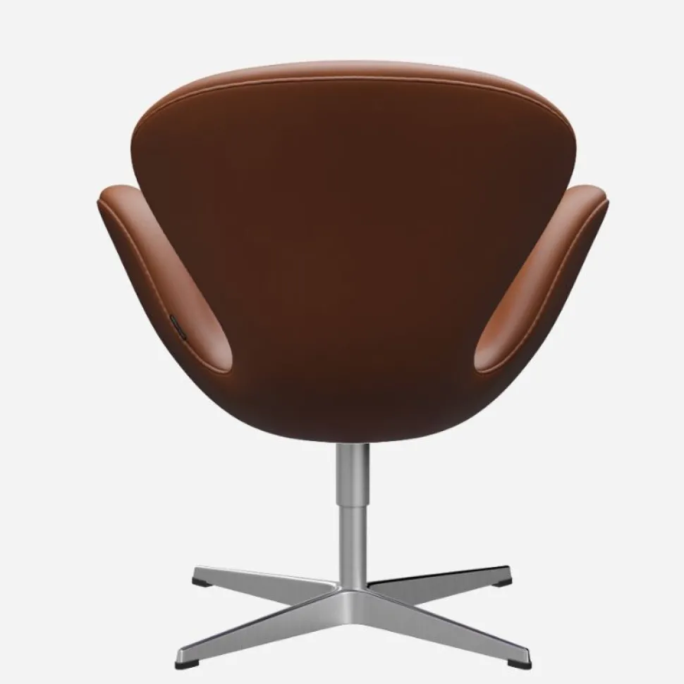 Fritz Hansen 3320 Svanen Valnød Essential Læder