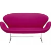 Fritz Hansen 3321 Svanesofa 2-Pers Stof