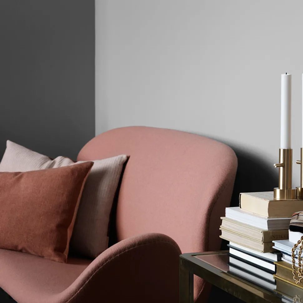 Fritz Hansen 3321 Svanesofa 2-Pers Stof