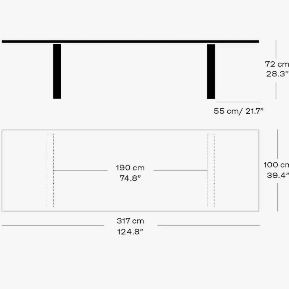 Fritz Hansen CM31 Essay Spisebord