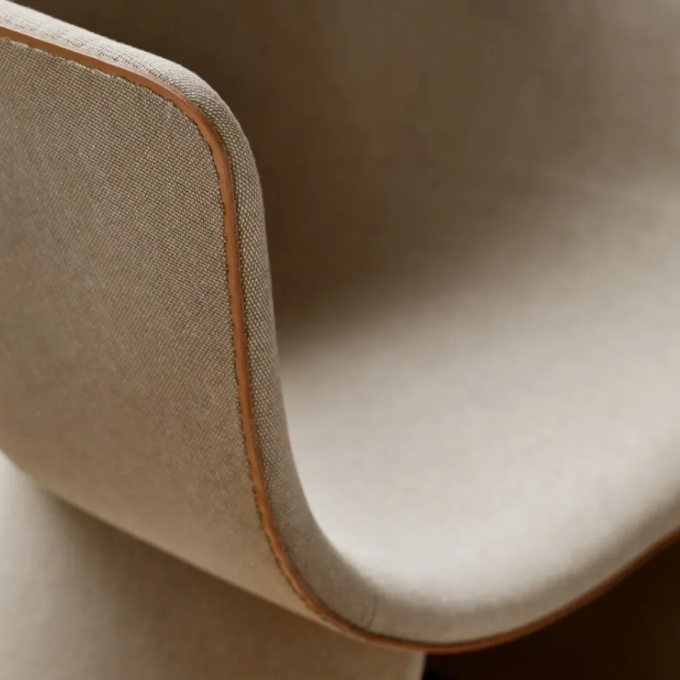 Fritz Hansen CM231 Monolit Lounge Chair Quay 035 / Natur Læder