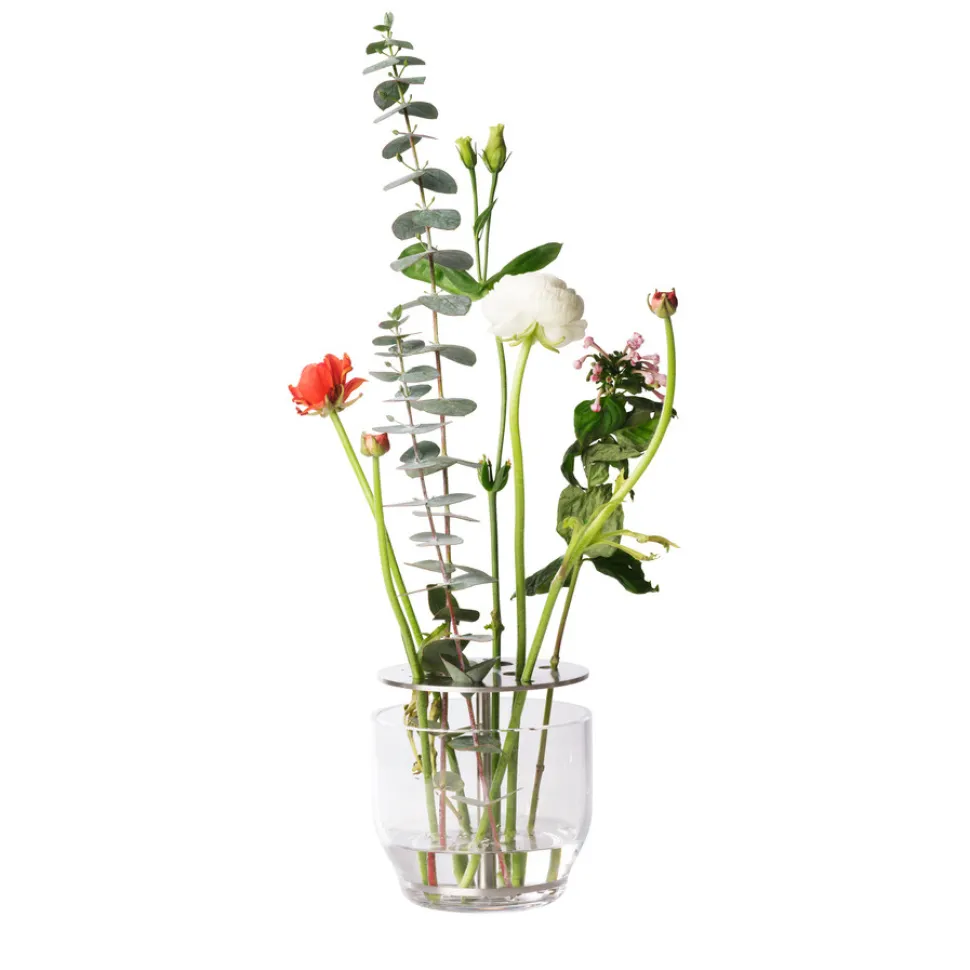 Fritz Hansen Ikebana Vase Stainless Steel Small