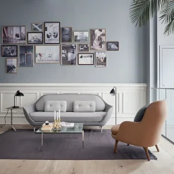 Fritz Hansen JH3 Favn Sofa Stof