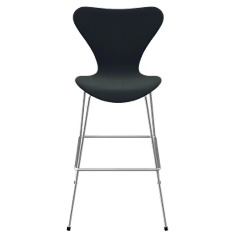 Fritz Hansen Serie 7 Høj Barstol Fuldpolstret