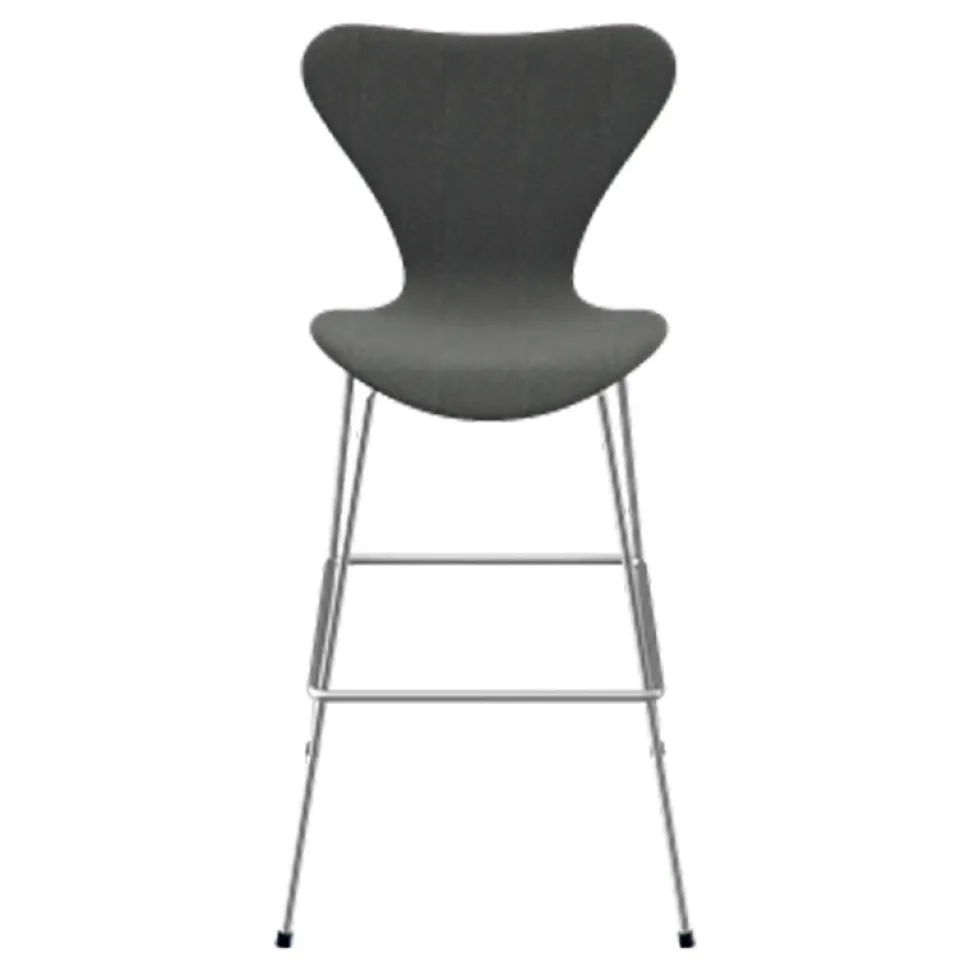 Fritz Hansen Serie 7 Høj Barstol Fuldpolstret