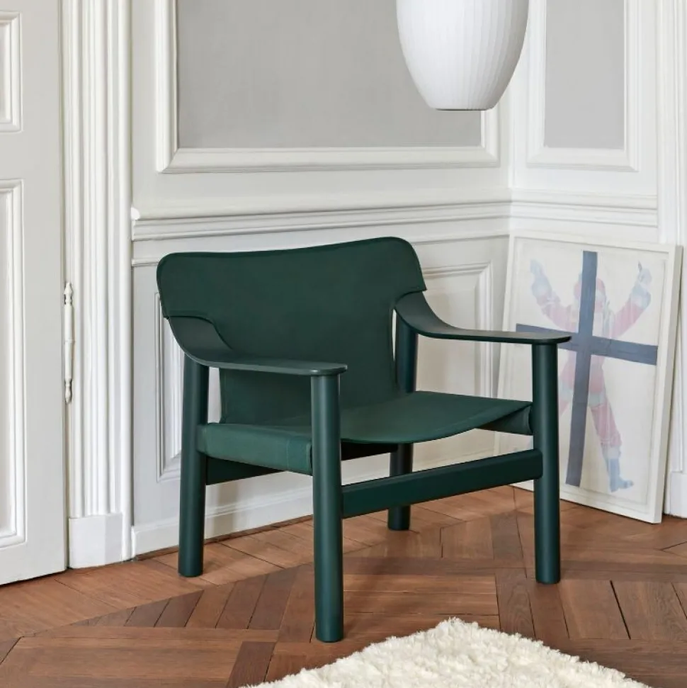 Hay Bernard Loungestol Hunter & Grøn Canvas