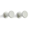 HAY Bolt Hook-Set of 2 Light Grey