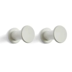 HAY Bolt Hook-Set of 2 Light Grey