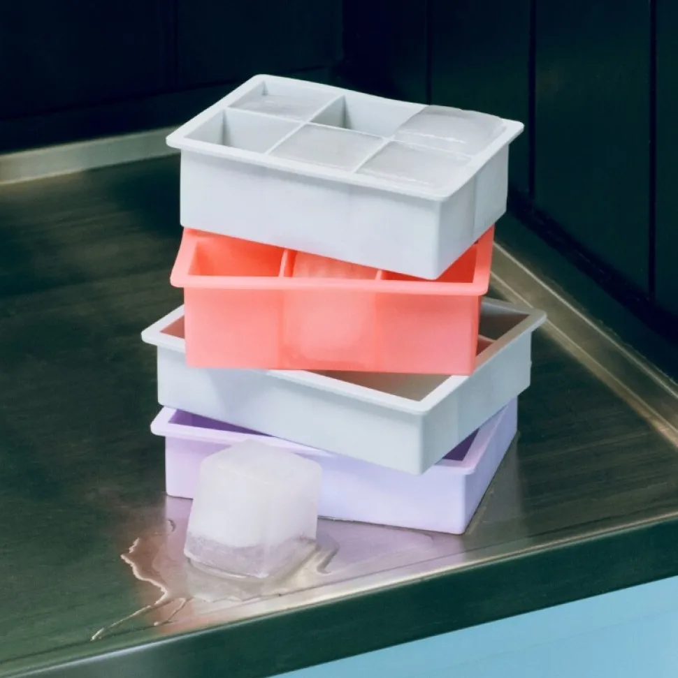 HAY Ice Cube Tray-6 Cubes XX-Large-Ice blue