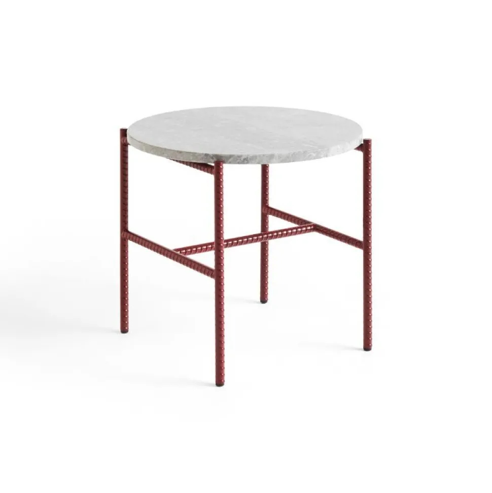 Hay Rebar Sidebord Ø45 Barn Red & Grey