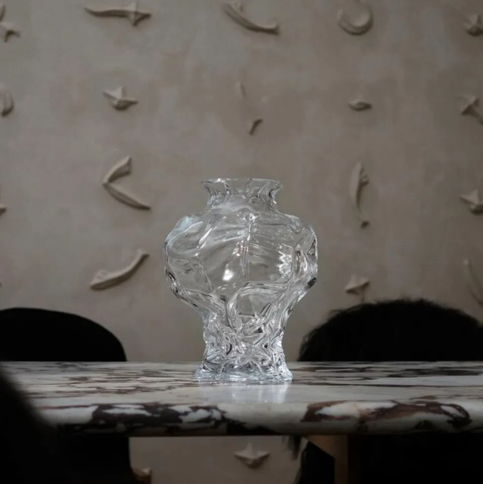 Hein Studio Ammonit Vase Large Clear