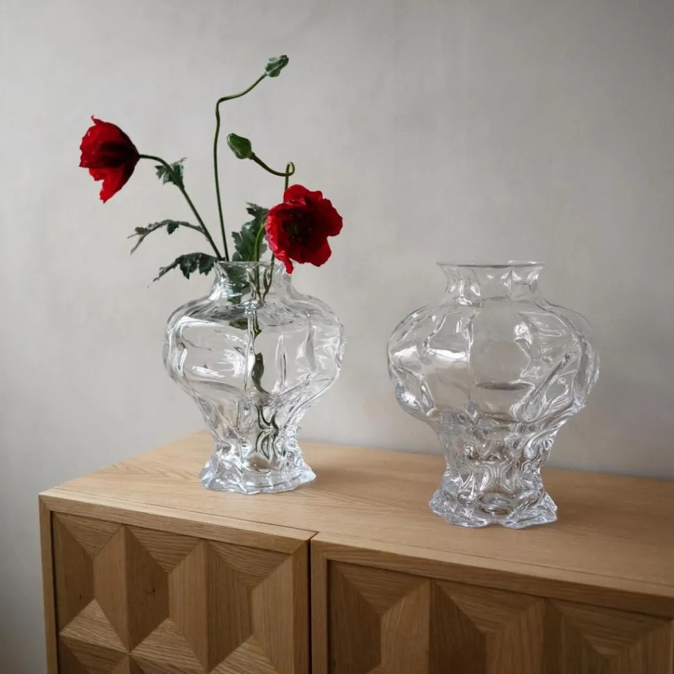 Hein Studio Ammonit Vase Large Clear