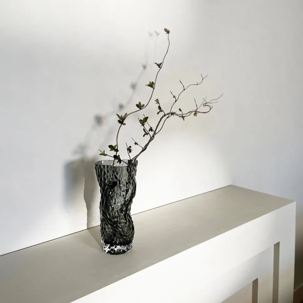 Hein Studio Ostrea Vase Midnight Blue