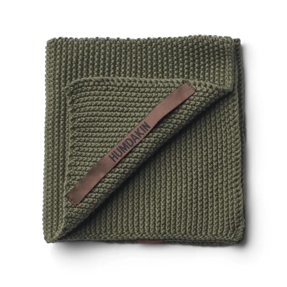 Humdakin Knitted Dishcloth Evergreen