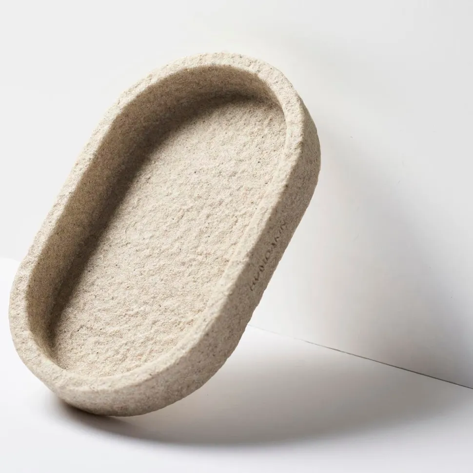 Humdakin Oval Tray Sandstone