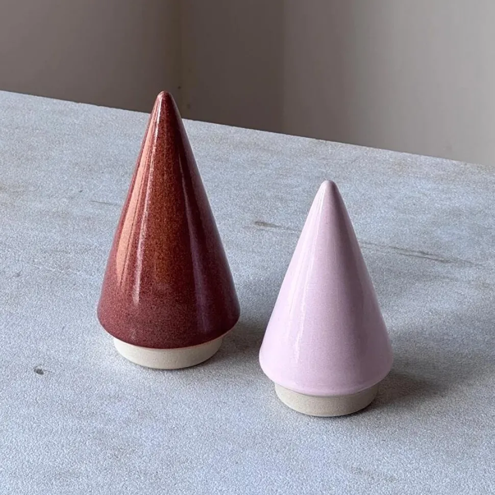 Julie Damhus Studio Juletræ Pink (Lille, Mellem, Stor)