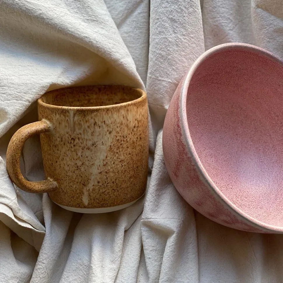 Julie Damhus Studio Oda Skål Mellem Rosa