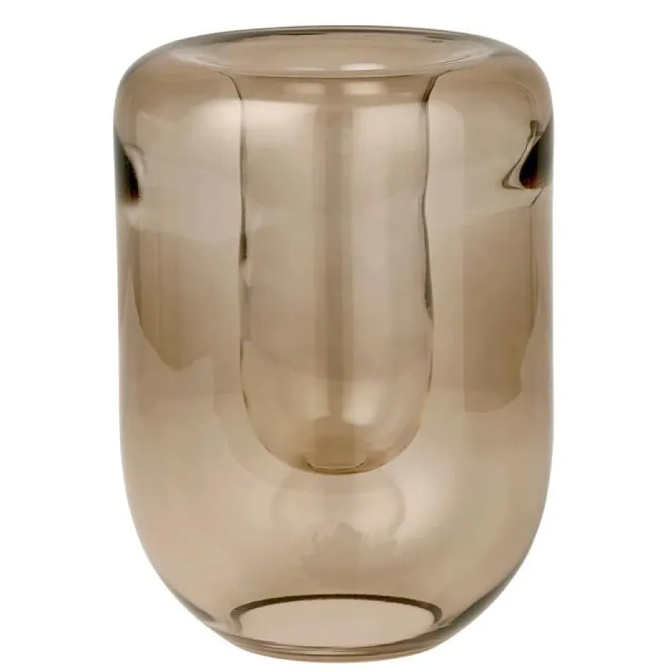Kristina Dam Studio Opal Vase Large Brown Topaz