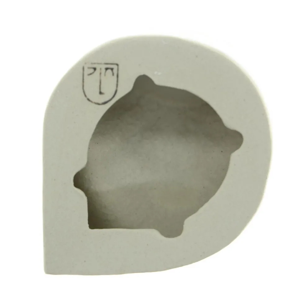 Laoru Laoru Rounded Eye Left Relief Crystal Green