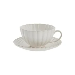 Lene Bjerre Design Camille Saucer Off White